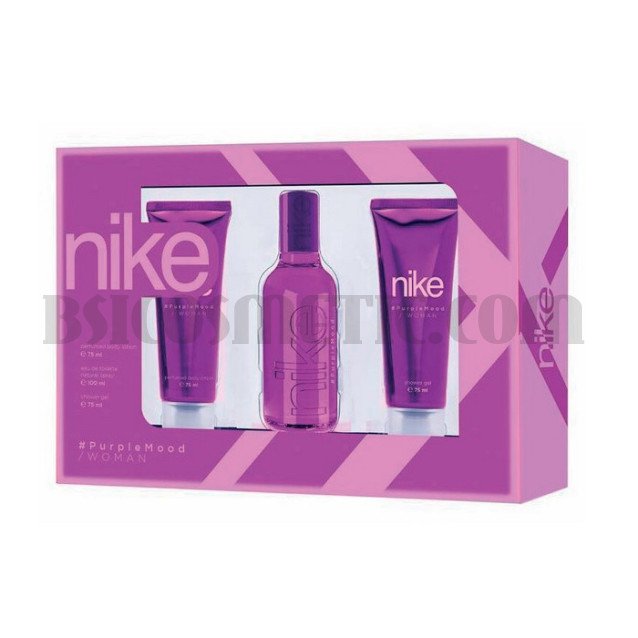 Nike Purple Mood Комплект за жени Nike Purple Mood Комплект за жени