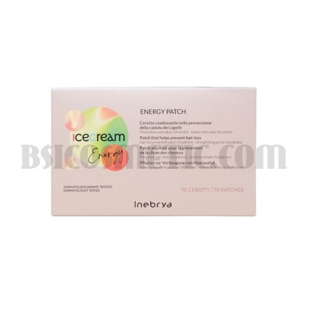 Inebrya Energy Patch Лепенки за предотвратяване на косопад
