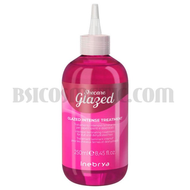 Inebrya Shecare Glazed Intense Treatment Интензивна ламинираща терапия за безжизнена и дехидратирана коса