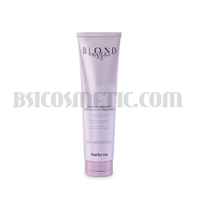 Омекотяваща терапия за скалп след изсветляване Inebrya Blonde Miracle Post-Bleach Treatment