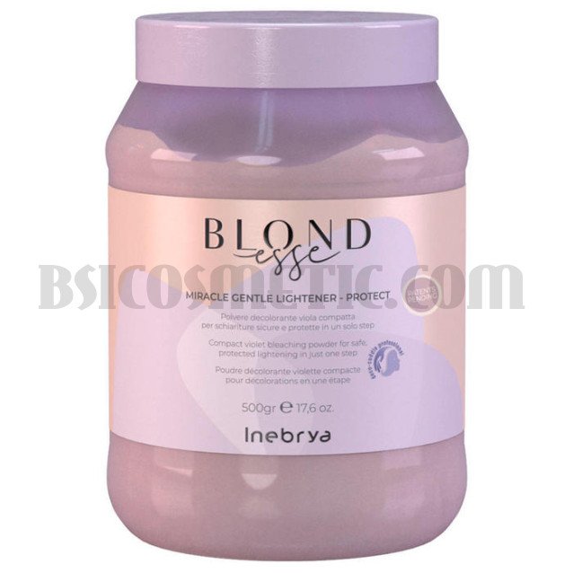 Inebrya Miracle Gentle Light Protect Компактна обезцветяваща виолетова пудра