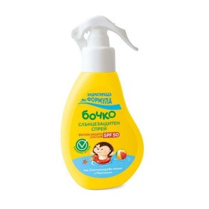 Слънцезащитен спрей SPF 50 Бочко