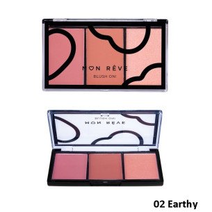Палитра от 3 ружа Mon Reve Blusher Trio Палитра от 3 ружа Mon Reve Blusher Trio