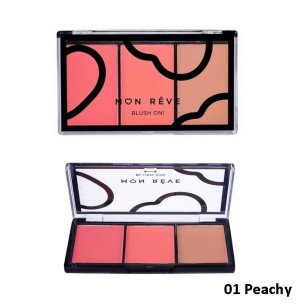 Палитра от 3 ружа Mon Reve Blusher Trio Палитра от 3 ружа Mon Reve Blusher Trio