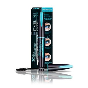 Eveline Make Up Glam 3D ВОДОУСТОЙЧИВА СПИРАЛА "ОБЕМ & ДЪЛЖИНА" Eveline Make Up Glam 3D ВОДОУСТОЙЧИВА СПИРАЛА "ОБЕМ & ДЪЛЖИНА"