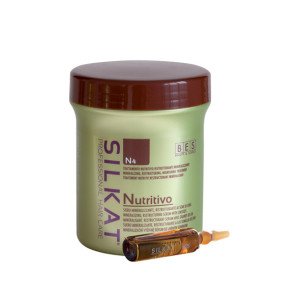 Възстановяващи ампули за суха и увредена коса BES Silkat Nutritivo N4 Treatment Възстановяващи ампули за суха и увредена коса BES Silkat Nutritivo N4 Treatment