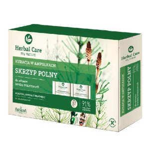 Farmona Herbal Care Възстановяващи ампули за увредена коса с екстракт от Полски Хвощ без отмиване Farmona Herbal Care Възстановяващи ампули за увредена коса с екстракт от Полски Хвощ без отмиване