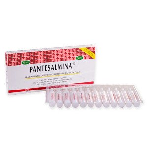 BioPharma Pantesalmina Подхранващи ампули за коса с пантенол 12x15 ml BioPharma Pantesalmina Подхранващи ампули за коса с пантенол 12x15 ml