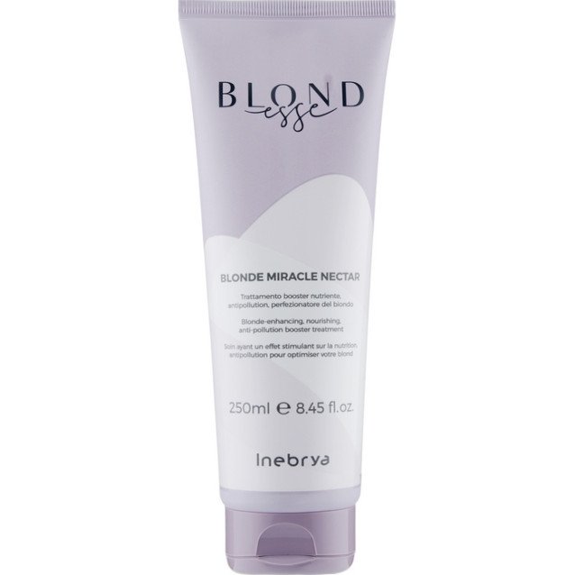 Inebrya BLONDE MIRACLE NECTAR Подхранваща и подсилваща русото бустър терапия