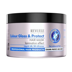 Revuele Professional Color Gloss & Protect - Маска за коса 500 мл