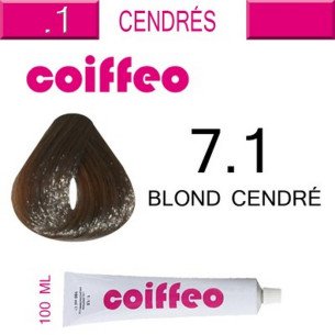 Coiffeo - 7.1 Пепелно русо 100мл. Coiffeo - 7.1 Пепелно русо 100мл.