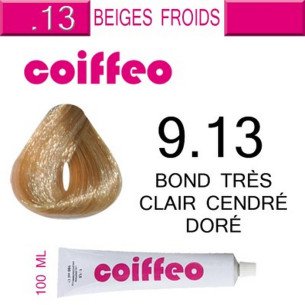 Coiffeo - 9.13 Златно пепелно много св.русо 100мл. Coiffeo - 9.13 Златно пепелно много св.русо 100мл.