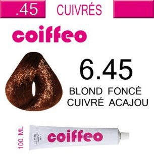 Coiffeo - 6.45 Махагон медно тъмно русо 100 мл. Coiffeo - 6.45 Махагон медно тъмно русо 100 мл.