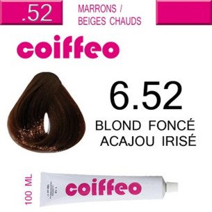 Coiffeo - 6.52 Преливащо махагонено тъмно русо Coiffeo - 6.52 Преливащо махагонено тъмно русо