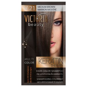 Victoria Beauty V 21 MEDIUM BROWN / MARRON MODÉRÉ / СРЕДНО КАФЯВ 40 гр. Victoria Beauty V 21 MEDIUM BROWN / MARRON MODÉRÉ / СРЕДНО КАФЯВ 40 гр.