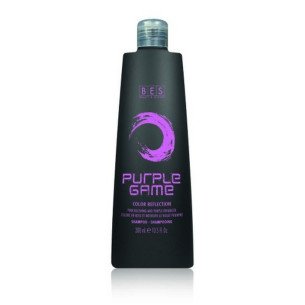 Оцветяващ шампоан с тонизиращо действие в пурпурно розов цвят BES Purple Game Оцветяващ шампоан с тонизиращо действие в пурпурно розов цвят BES Purple Game