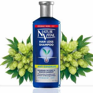 Шампоан против косопад и пърхот за всеки тип коса - NATUR VITAL 300 мл Шампоан против косопад и пърхот за всеки тип коса - NATUR VITAL 300 мл