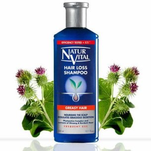 Шампоан против косопад за Мазна коса - NATUR VITAL 300 мл Шампоан против косопад за Мазна коса - NATUR VITAL 300 мл