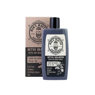 Детокс Шампоан - Въглен и Репей Men's Master Детокс Шампоан - Въглен и Репей Men's Master
