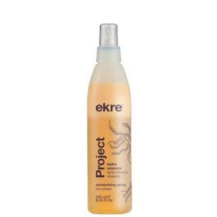 EKRE Project Hydro Essence Двуфазен хидратиращ спрей за суха коса за мекота и блясък  EKRE Project Hydro Essence Двуфазен хидратиращ спрей за суха коса за мекота и блясък