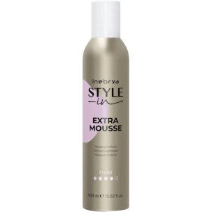 Inebrya Style-In Extra Mousse Екстра силна пяна за коса 