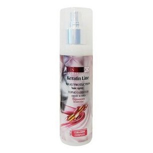 Термозащитен спрей за коса със Серамиден комплекс Linea Bio Keratin Line Heat Protection Hair Spray Термозащитен спрей за коса със Серамиден комплекс Linea Bio Keratin Line Heat Protection Hair Spray