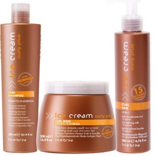 Комплект за къдрави коси Inebrya Curly Plus Комплект за къдрави коси Inebrya Curly Plus