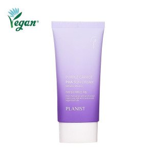 ВЕГАН Дълбоко хидратиращ слънцезащитен крем за лице с Лилав морков Doori Planist Purple Carrot PHA SPF50  PA ВЕГАН Дълбоко хидратиращ слънцезащитен крем за лице с Лилав морков Doori Planist Purple Carrot PHA SPF50  PA