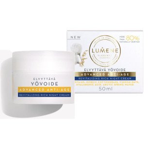 Лифтинг нощен крем с анти-ейдж ефект Lumene Klassikko Advanced Anti-age Лифтинг нощен крем с анти-ейдж ефект Lumene Klassikko Advanced Anti-age