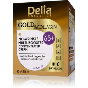 Delia Gold & Collagen 65+  Крем за лице 50 мл Delia Gold & Collagen 65+  Крем за лице 50 мл