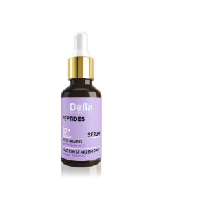 DELIA Серум против стареене на лице, шия и деколте с пептиди