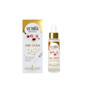 Victoria Beauty 24K GOLD Серум - есенция за лице с копринено усещане 20 мл Victoria Beauty 24K GOLD Серум - есенция за лице с копринено усещане 20 мл