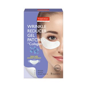 Purederm Гел лепенки против бръчки с колаген за околоочната зона  Purederm Гел лепенки против бръчки с колаген за околоочната зона
