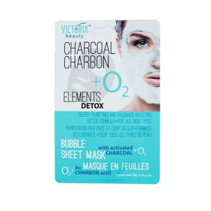 Victoria Beauty Дълбоко почистваща кислородна маска за лице с въглен "bubble" Victoria Beauty Дълбоко почистваща кислородна маска за лице с въглен "bubble"