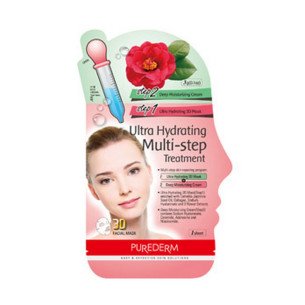 Purederm Двуфазна ултра хидратираща 3D маска за лице Purederm Двуфазна ултра хидратираща 3D маска за лице