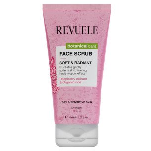 Revuele Soft & Radiant Скраб за лице с малина и органичен ориз Revuele Soft & Radiant Скраб за лице с малина и органичен ориз