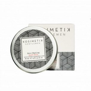 Черна вакса за матиране на посивели коси със силна фиксация Kosimetik Gentlemen Black Paste Черна вакса за матиране на посивели коси със силна фиксация Kosimetik Gentlemen Black Paste