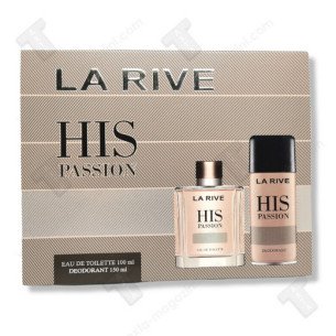 La Rive Комплект His Passion  /EDT 100 мл + дезодорант 150 мл/ La Rive Комплект His Passion  /EDT 100 мл + дезодорант 150 мл/