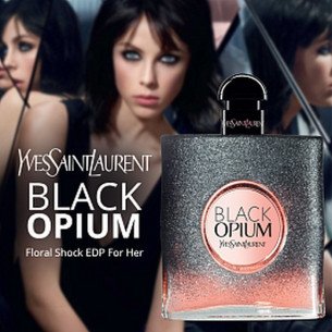 Yves Saint Laurent Black Opium Floral Shock за жени без опаковка - EDP 90 ml Yves Saint Laurent Black Opium Floral Shock за жени без опаковка - EDP 90 ml
