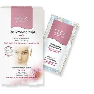ELEA Депилиращи ленти за лице - 20 бр. ELEA Депилиращи ленти за лице - 20 бр.