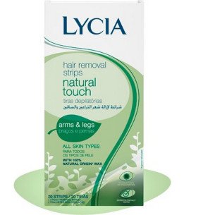 Lycia Депилиращи ленти за тяло за всеки тип кожа - 20 бр. Lycia Депилиращи ленти за тяло за всеки тип кожа - 20 бр.