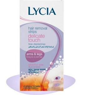 Lycia Депилиращи ленти за тяло за чувствителна кожа - 20 бр. Lycia Депилиращи ленти за тяло за чувствителна кожа - 20 бр.