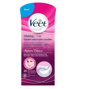 Veet Депилиращи ленти за лице - Suprem Essence - 18 бр. Veet Депилиращи ленти за лице - Suprem Essence - 18 бр.