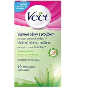 Veet Депилиращи ленти за тяло за суха кожа - 12 бр. Veet Депилиращи ленти за тяло за суха кожа - 12 бр.