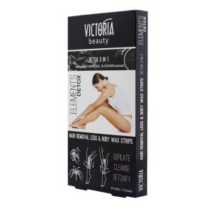 Victoria Beauty Депилиращи ленти за тяло Detox 3in1 Victoria Beauty Депилиращи ленти за тяло Detox 3in1