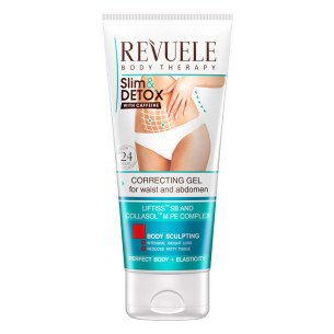 Revuele Slim & Detox Коригиращ гел за талия и корем с кофеин 200 мл Revuele Slim & Detox Коригиращ гел за талия и корем с кофеин 200 мл