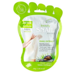 Victoria Beauty Snail Extract Маска за крака с екстракт от градински охлюв  Victoria Beauty Snail Extract Маска за крака с екстракт от градински охлюв