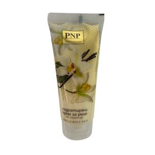 PNP Хидратиращ крем за ръце със серамиди Vanilla & Rice milk PNP Хидратиращ крем за ръце със серамиди Vanilla & Rice milk