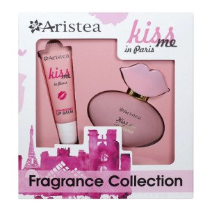 Aristea KISS ME IN PARIS Комплект Парфюмна вода + балсам за устни Aristea KISS ME IN PARIS Комплект Парфюмна вода + балсам за устни