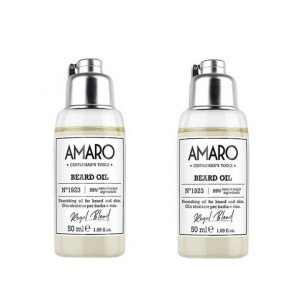 Комплект Подхранващо олио за брада Amaro Bread Oil - 2 броя  Комплект Подхранващо олио за брада Amaro Bread Oil - 2 броя